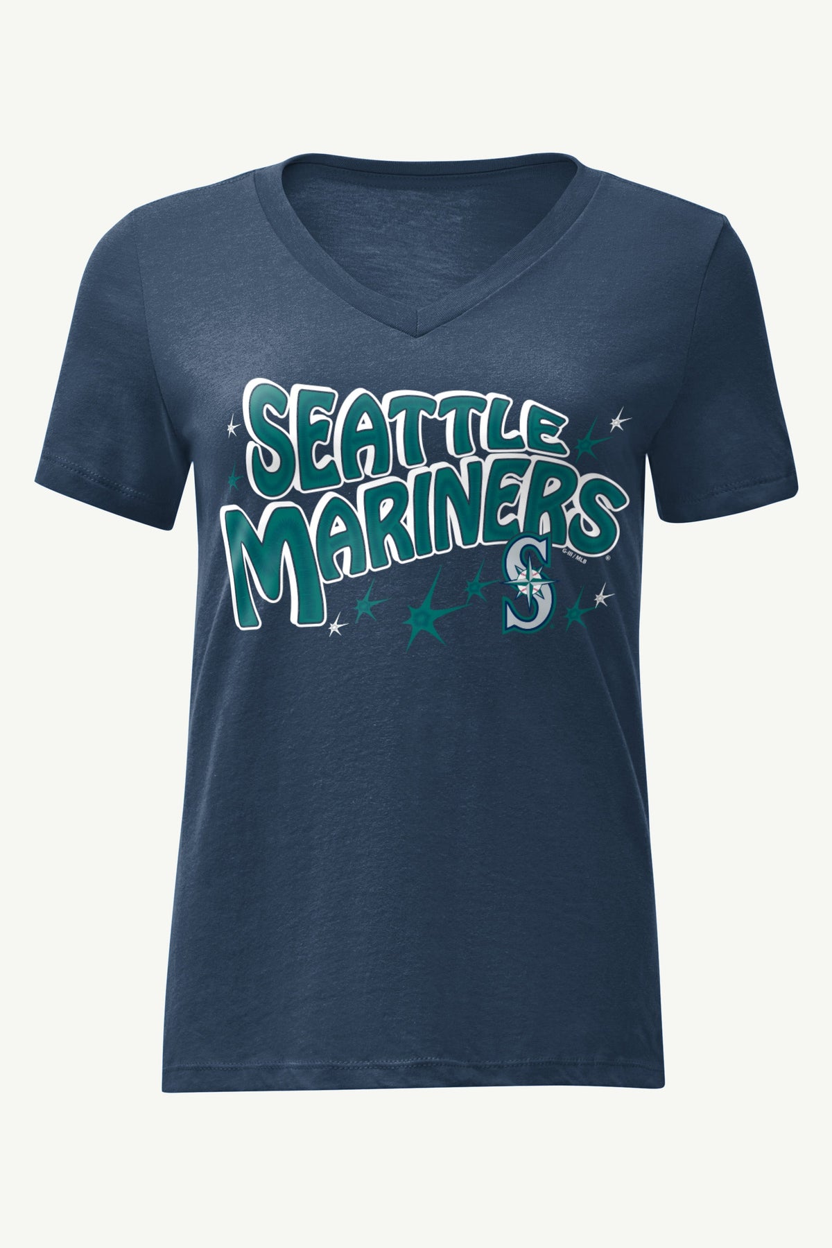 Starter Classic | WOMENS SEATTLE MARINERS FIREWORKS V NECK T SHIRT