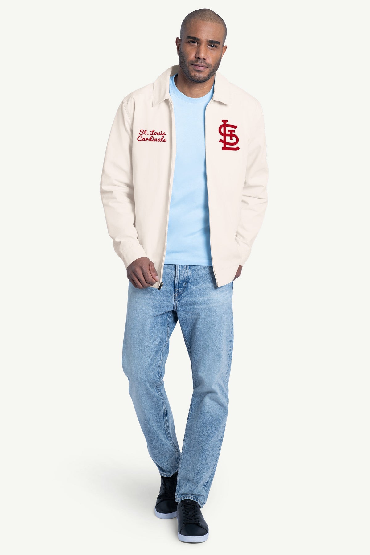 Starter Quality | MENS ST. LOUIS CARDINALS FRANCHISE FULL ZIP JACKET
