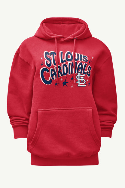 Starter Classic | WOMENS ST LOUIS CARDINALS FIREWORKS HOODIE