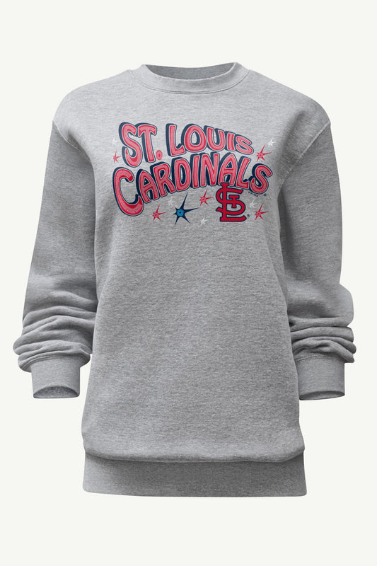 Starter Discount | WOMENS ST LOUIS CARDINALS FIREWORKS SWEATSHIRT