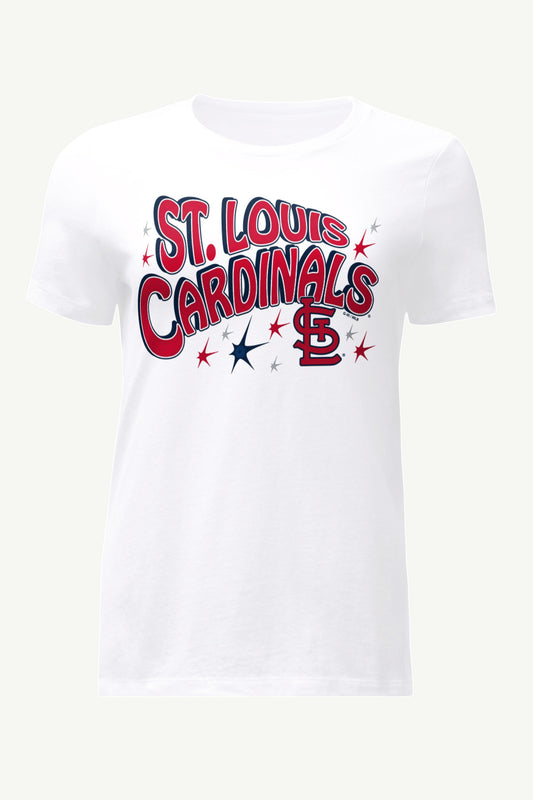 Starter Hot Sale | WOMENS ST LOUIS CARDINALS FIREWORKS T SHIRT