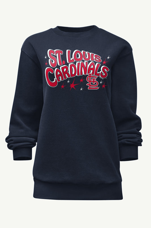 Starter Top Pick | WOMENS ST LOUIS CARDINALS FIREWORKS SWEATSHIRT