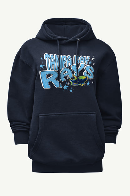 Starter Sale | WOMENS TAMPA BAY RAYS FIREWORKS HOODIE
