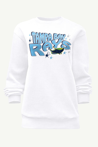 Starter Discount | WOMENS TAMPA BAY RAYS FIREWORKS SWEATSHIRT