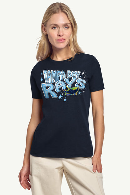 Starter Latest | WOMENS TAMPA BAY RAYS FIREWORKS T SHIRT