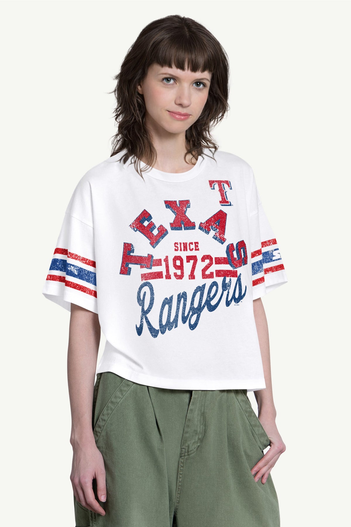 Starter Hot Sale | WOMENS TEXAS RANGERS OFFENSE SHORT SLEEVE T SHIRT