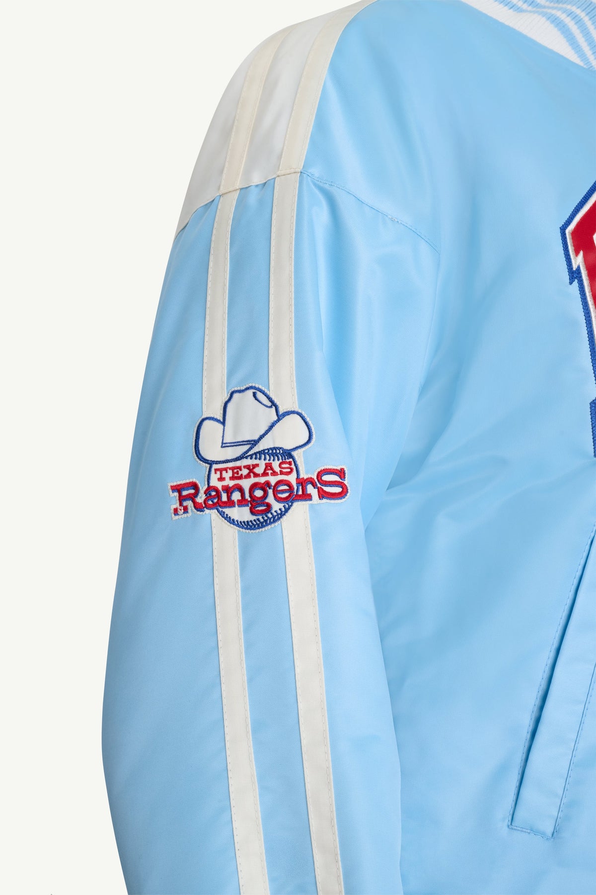 Starter Premium | WOMENS TEXAS RANGERS SATIN VARSITY JACKET