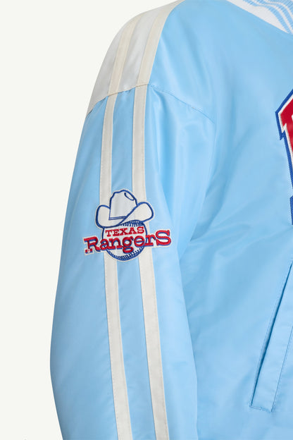 Starter Premium | WOMENS TEXAS RANGERS SATIN VARSITY JACKET