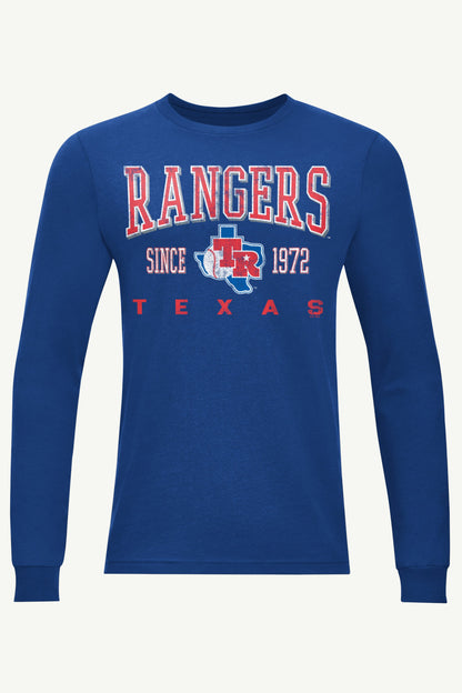 Starter Top Pick | MENS TEXAS RANGERS RETRO LONG SLEEVE T SHIRT