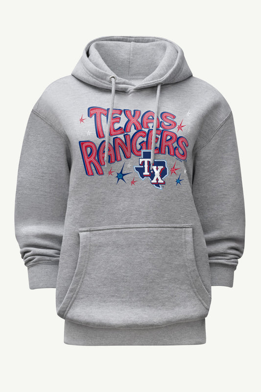 Starter Featured | WOMENS TEXAS RANGERS FIREWORKS HOODIE