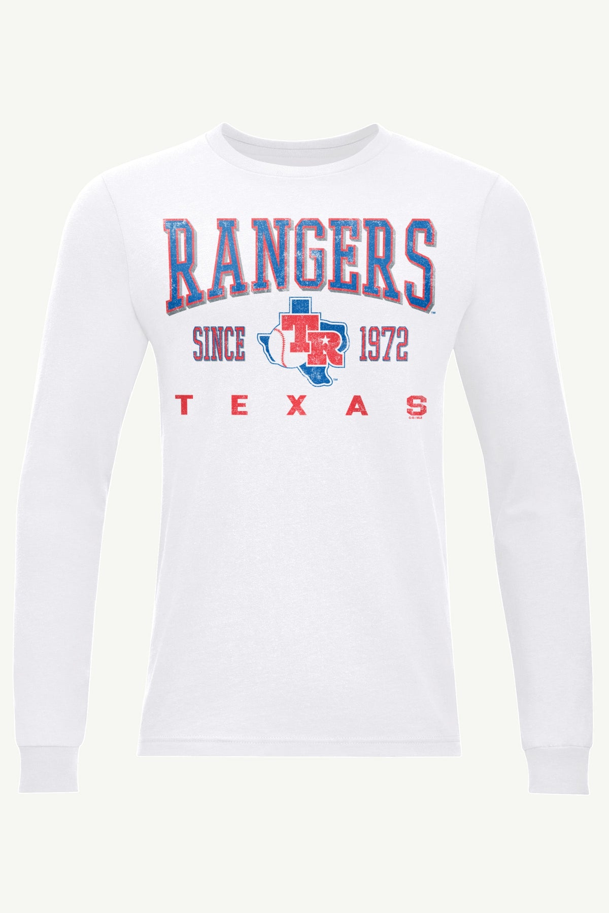 Starter Best Seller | MENS TEXAS RANGERS RETRO LONG SLEEVE T SHIRT