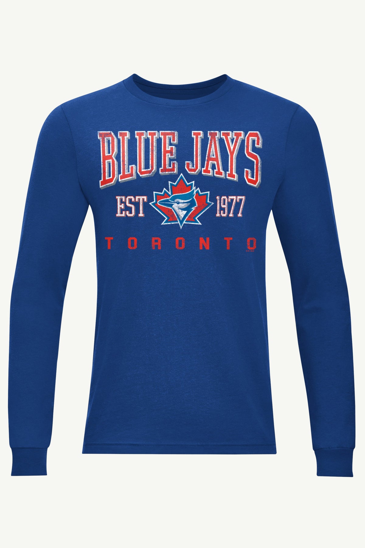 Starter Featured | MENS TORONTO BLUE JAYS RETRO LONG SLEEVE T SHIRT