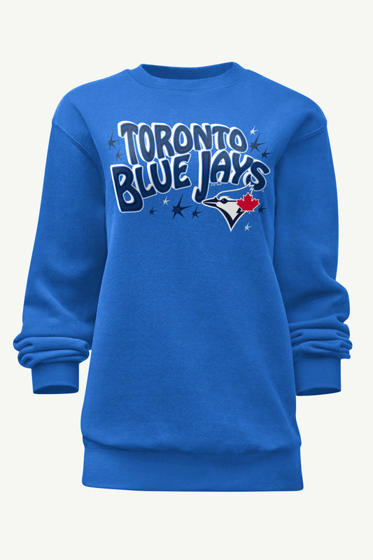 Starter Best Seller | WOMENS TORONTO BLUE JAYS FIREWORKS SWEATSHIRT
