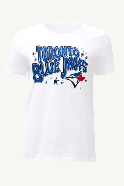 Starter Customer Favorite | WOMENS TORONTO BLUE JAYS FIREWORKS T SHIRT