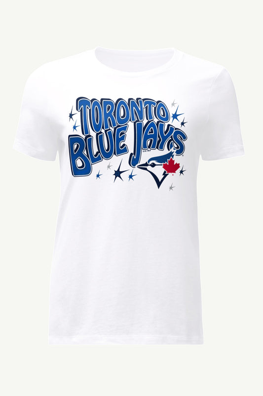 Starter Customer Favorite | WOMENS TORONTO BLUE JAYS FIREWORKS T SHIRT