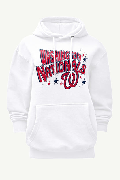 Starter Recommended | WOMENS WASHINGTON NATIONALS FIREWORKS HOODIE
