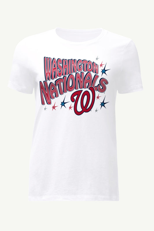 Starter Top Pick | WOMENS WASHINGTON NATIONALS FIREWORKS T SHIRT