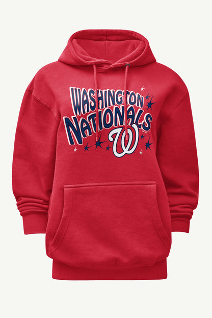Starter Trusted | WOMENS WASHINGTON NATIONALS FIREWORKS HOODIE