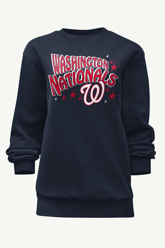Starter Customer Favorite | WOMENS WASHINGTON NATIONALS FIREWORKS SWEATSHIRT