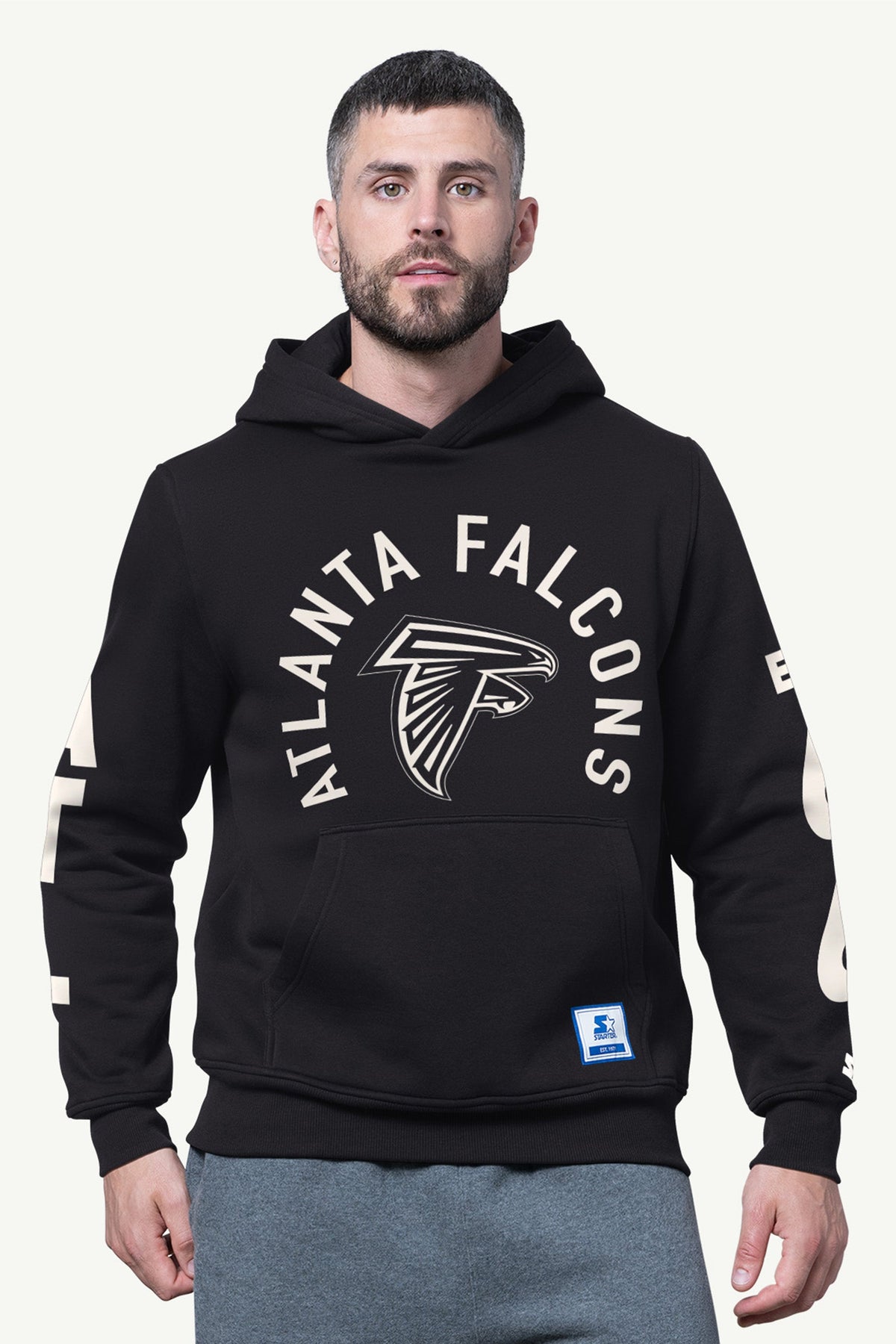 Starter Latest | MENS ATLANTA FALCONS HANDOFF FLEECE HOODIE