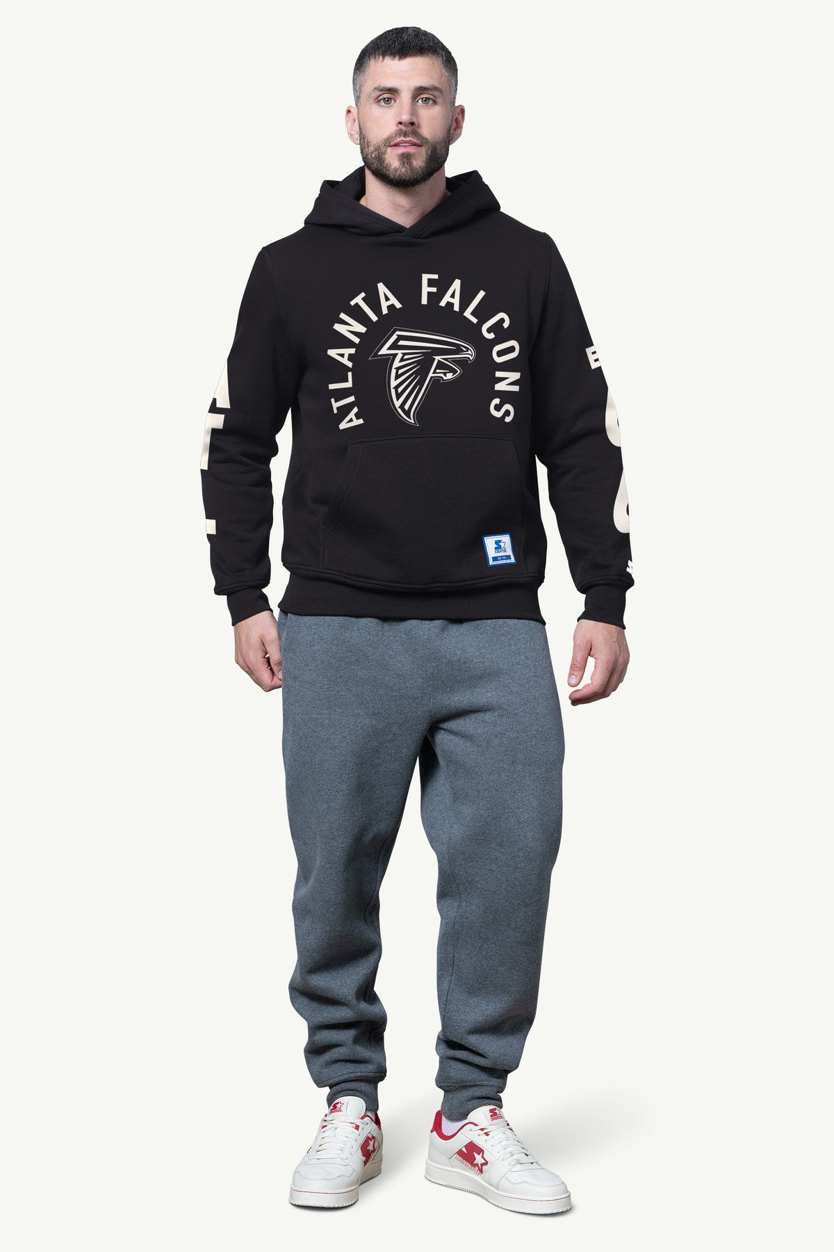 Starter Latest | MENS ATLANTA FALCONS HANDOFF FLEECE HOODIE