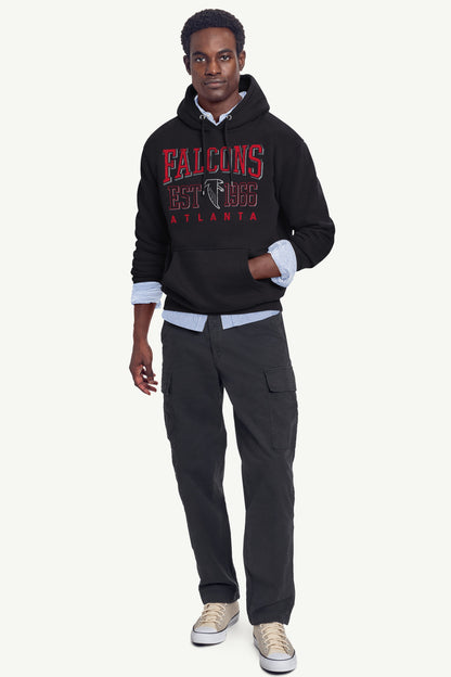 Starter Smart Buy | MENS ATLANTA FALCONS RETRO HOODIE