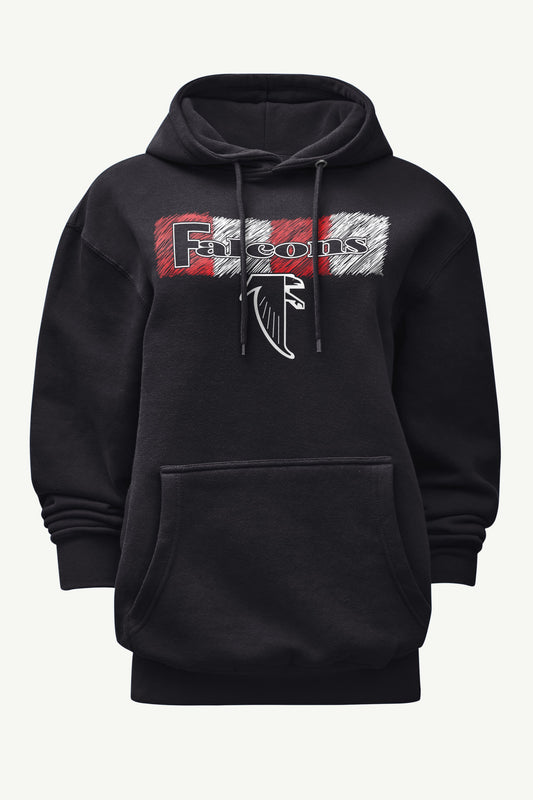 Starter Recommended | WOMENS ATLANTA FALCONS COLOR SHADING HOODIE