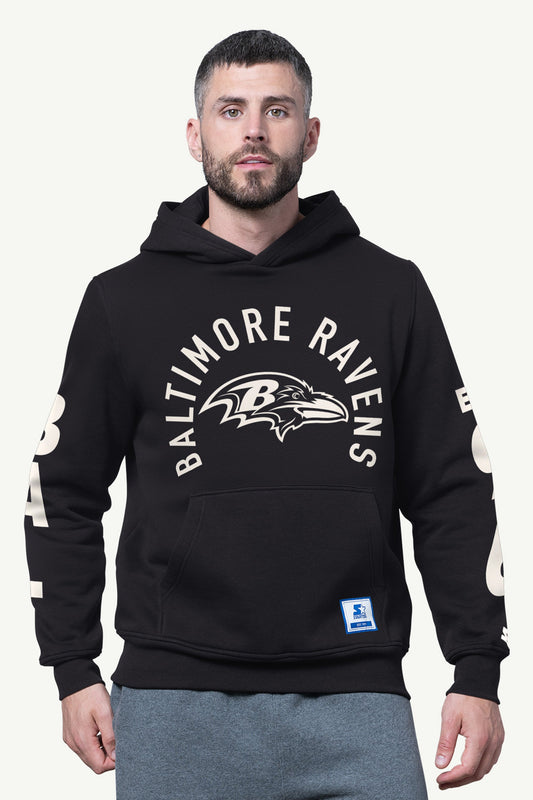Starter Sale | MENS BALTIMORE RAVENS HANDOFF FLEECE HOODIE