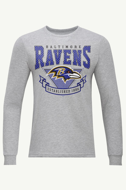Starter Signature | MENS BALTIMORE RAVENS 80's INSPIRED LONG SLEEVE T SHIRT
