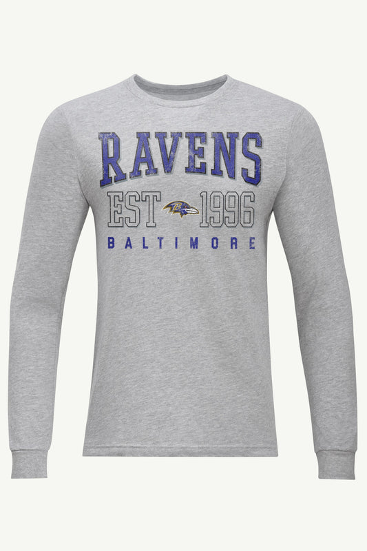 Starter Value | MENS BALTIMORE RAVENS RETRO LONG SLEEVE T SHIRT