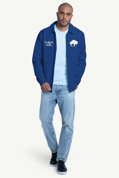 Starter Sale | MENS BUFFALO BILLS FRANCHISE FULL ZIP JACKET