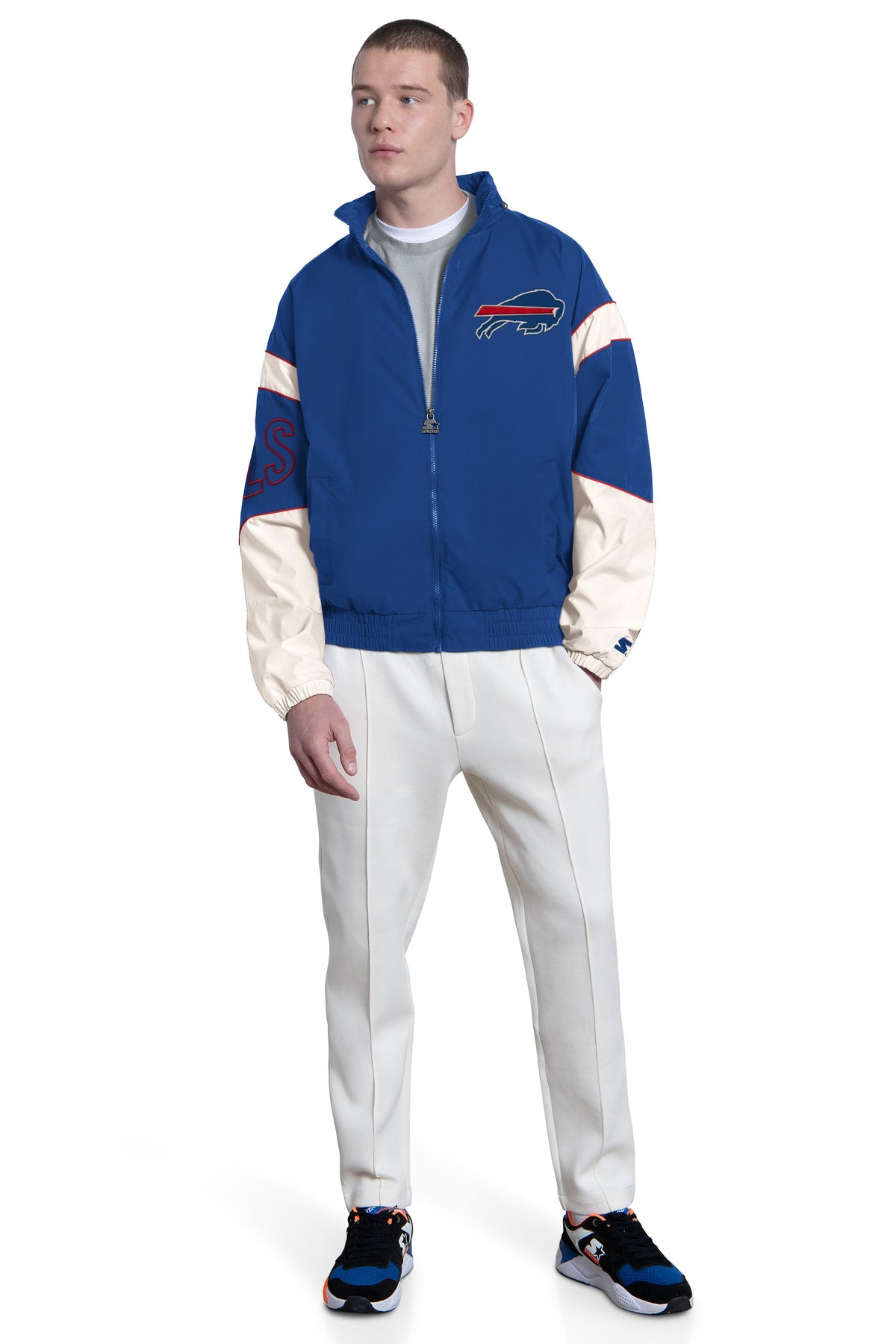 Starter Featured | MENS BUFFALO BILLS THE GUST FULL ZIP JACKET