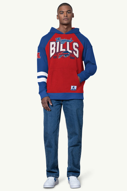 Starter Value | MENS BUFFALO BILLS INTERCEPTION COLORBLOCK HOODIE