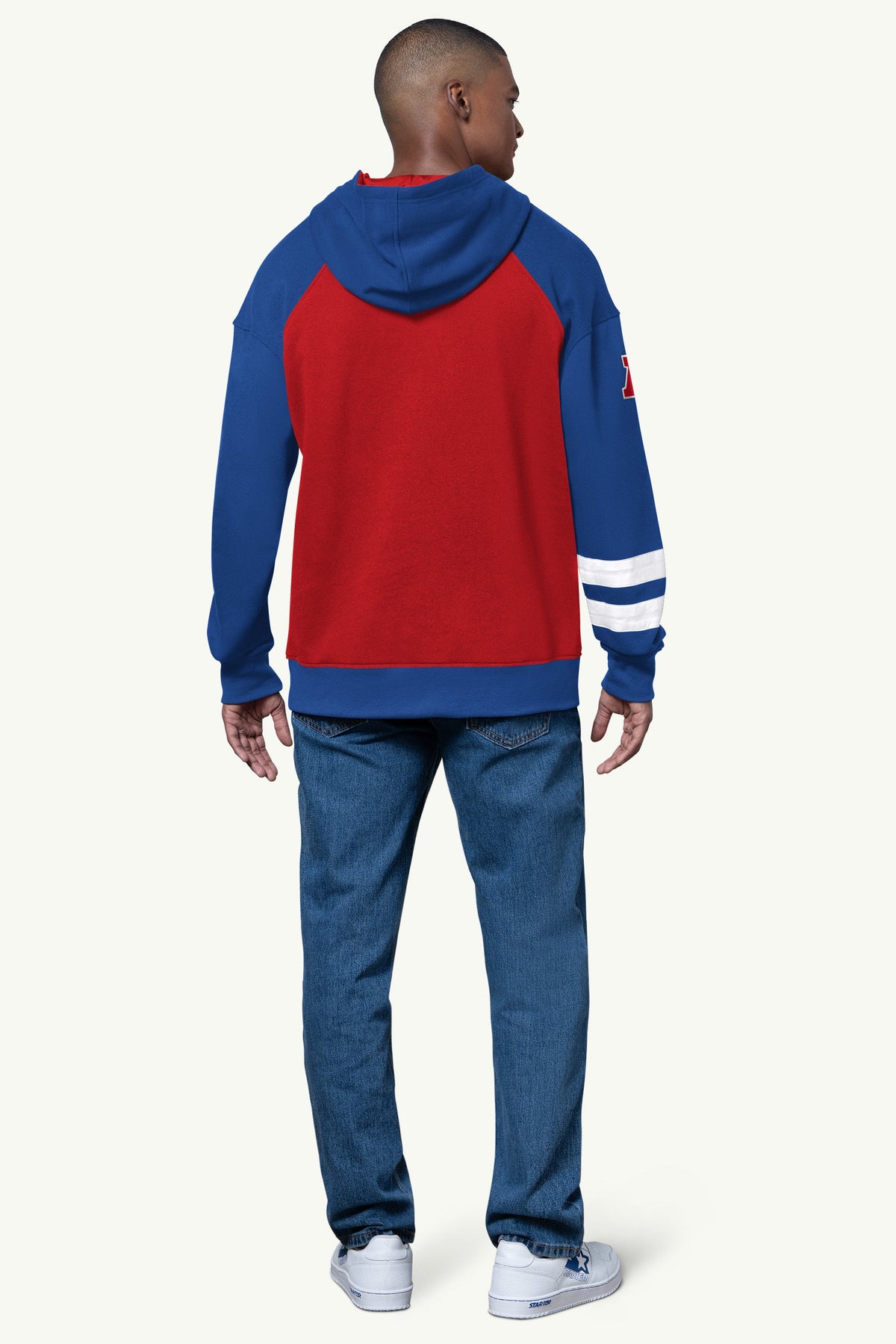 Starter Value | MENS BUFFALO BILLS INTERCEPTION COLORBLOCK HOODIE