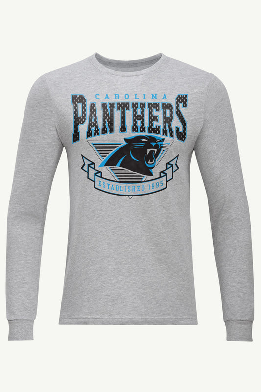 Starter New | MENS CAROLINA PANTHERS 80's INSPIRED LONG SLEEVE T SHIRT