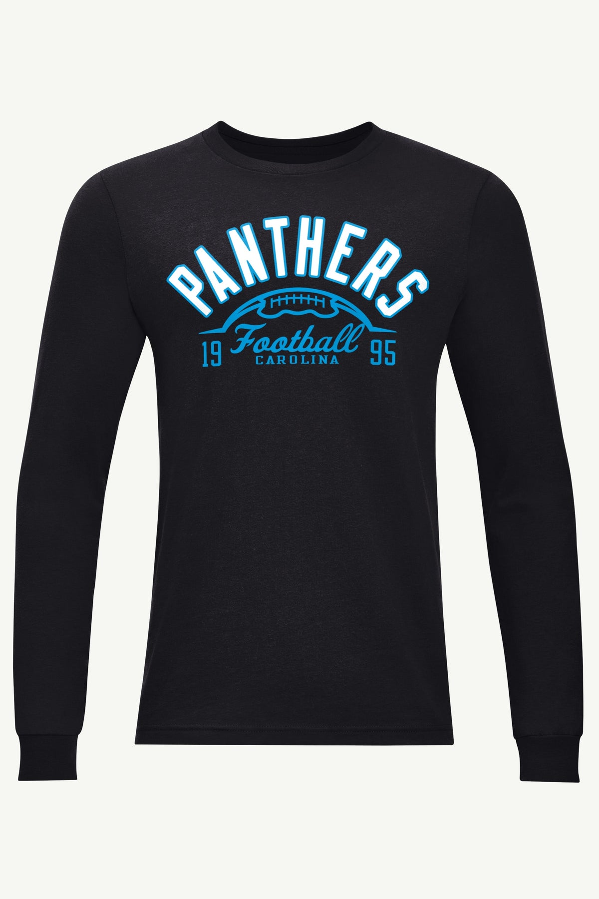Starter Customer Favorite | MENS CAROLINA PANTHERS HALF BALL LONG SLEEVE T SHIRT