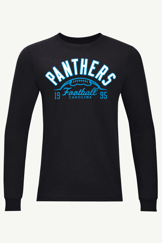 Starter Customer Favorite | MENS CAROLINA PANTHERS HALF BALL LONG SLEEVE T SHIRT