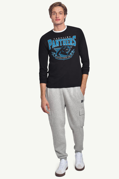Starter Everyday | MENS CAROLINA PANTHERS 80's INSPIRED LONG SLEEVE T SHIRT