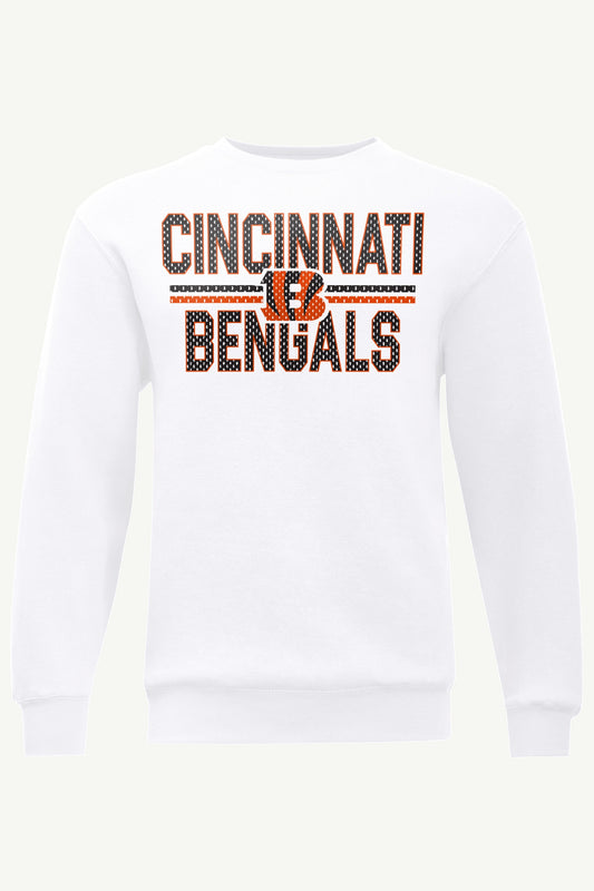 Starter Hot Sale | MENS CINCINNATI BENGALS MESH LOOK SWEATSHIRT