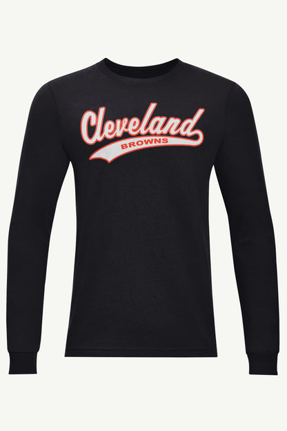 Starter Deals | MENS CLEVELAND BROWNS TAILSWEEP LONG SLEEVE T SHIRT