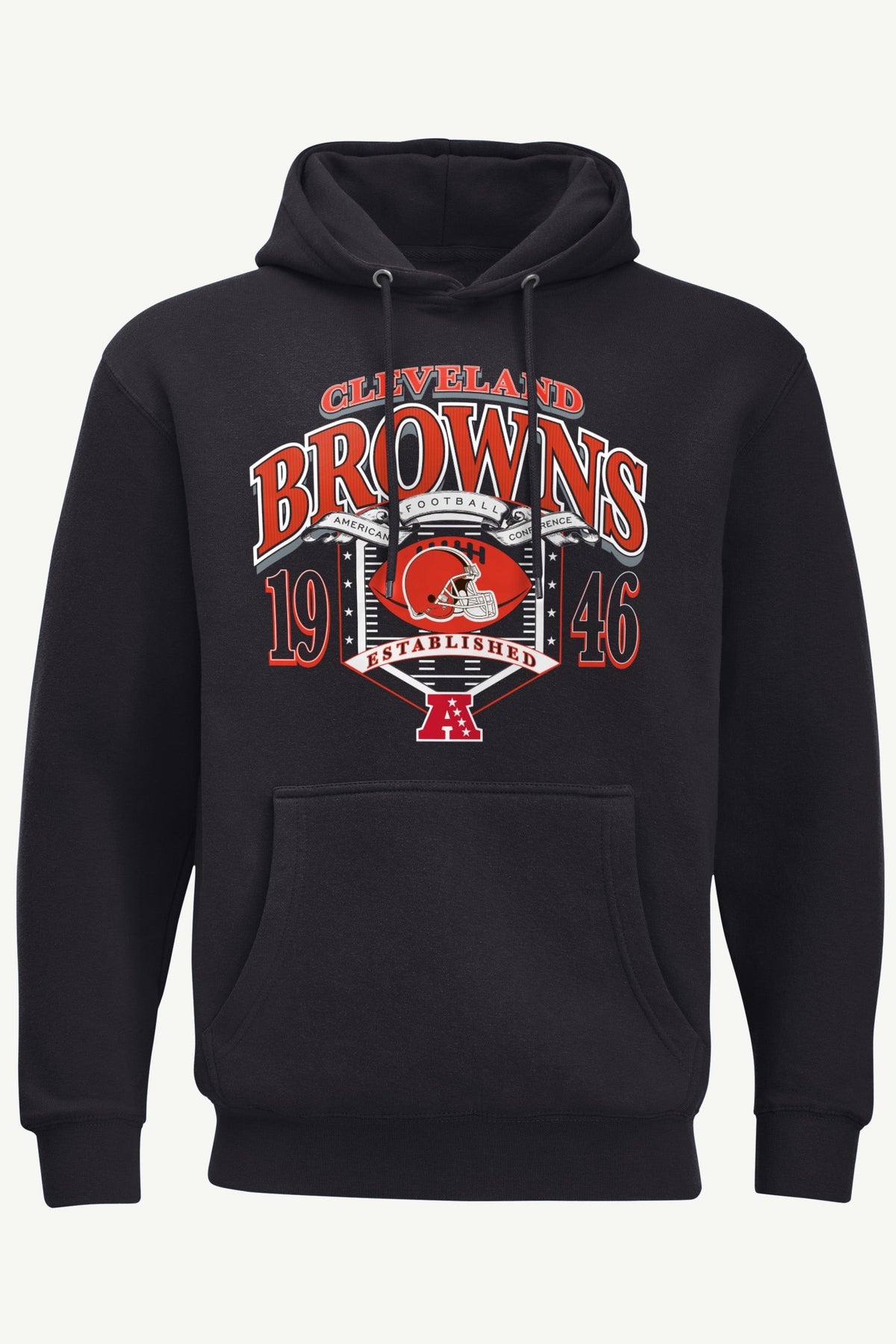 Starter Value | MENS CLEVELAND BROWNS 80s INSPIRED FIELD HOODIE