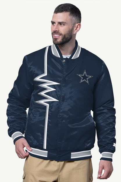 Starter Special Offer | MENS DALLAS COWBOYS SHOCK WAVE SATIN JACKET