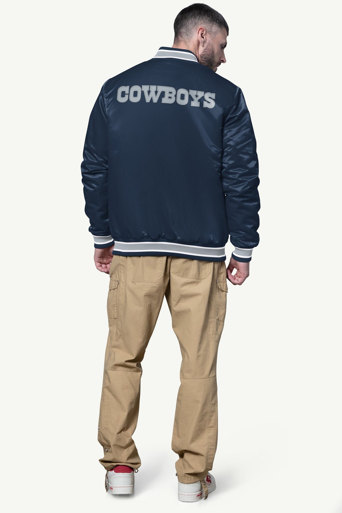 Starter Special Offer | MENS DALLAS COWBOYS SHOCK WAVE SATIN JACKET