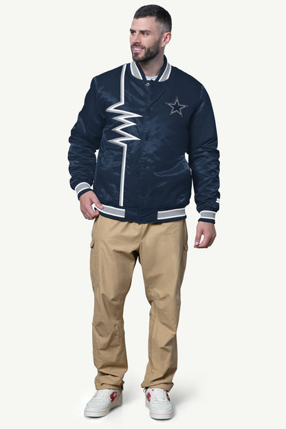 Starter Special Offer | MENS DALLAS COWBOYS SHOCK WAVE SATIN JACKET