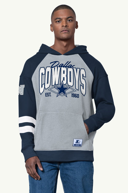 Starter Customer Favorite | MENS DALLAS COWBOYS INTERCEPTION COLORBLOCK HOODIE