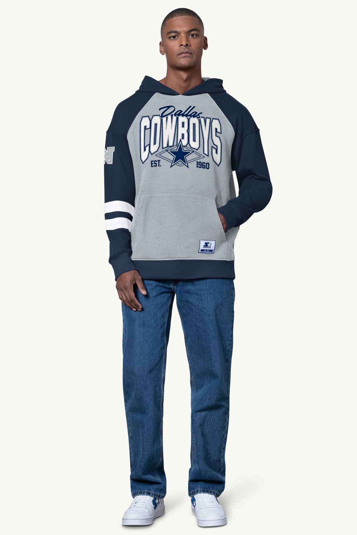 Starter Customer Favorite | MENS DALLAS COWBOYS INTERCEPTION COLORBLOCK HOODIE