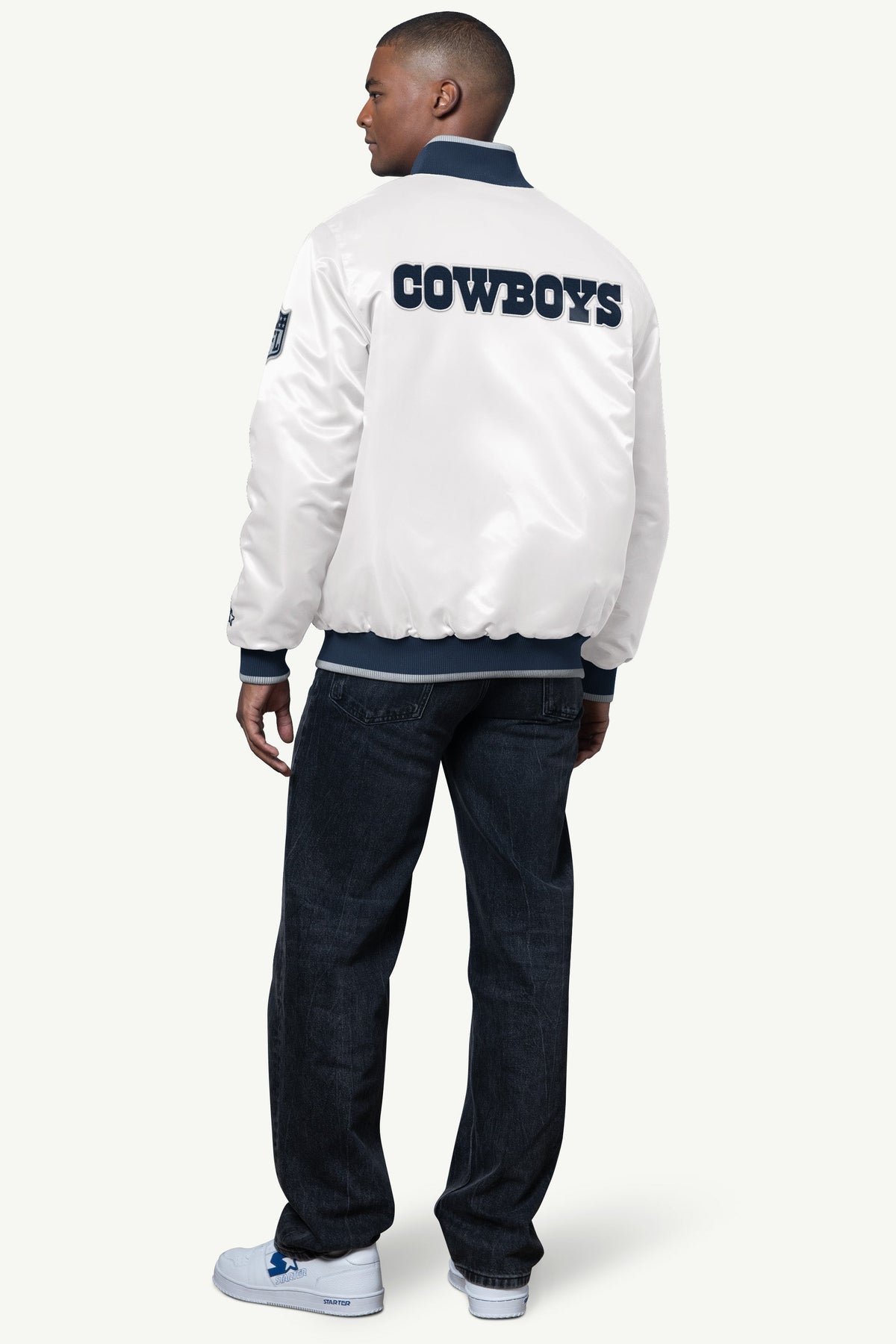 Starter Trusted | MENS DALLAS COWBOYS AMBASSADOR SATIN VARSITY