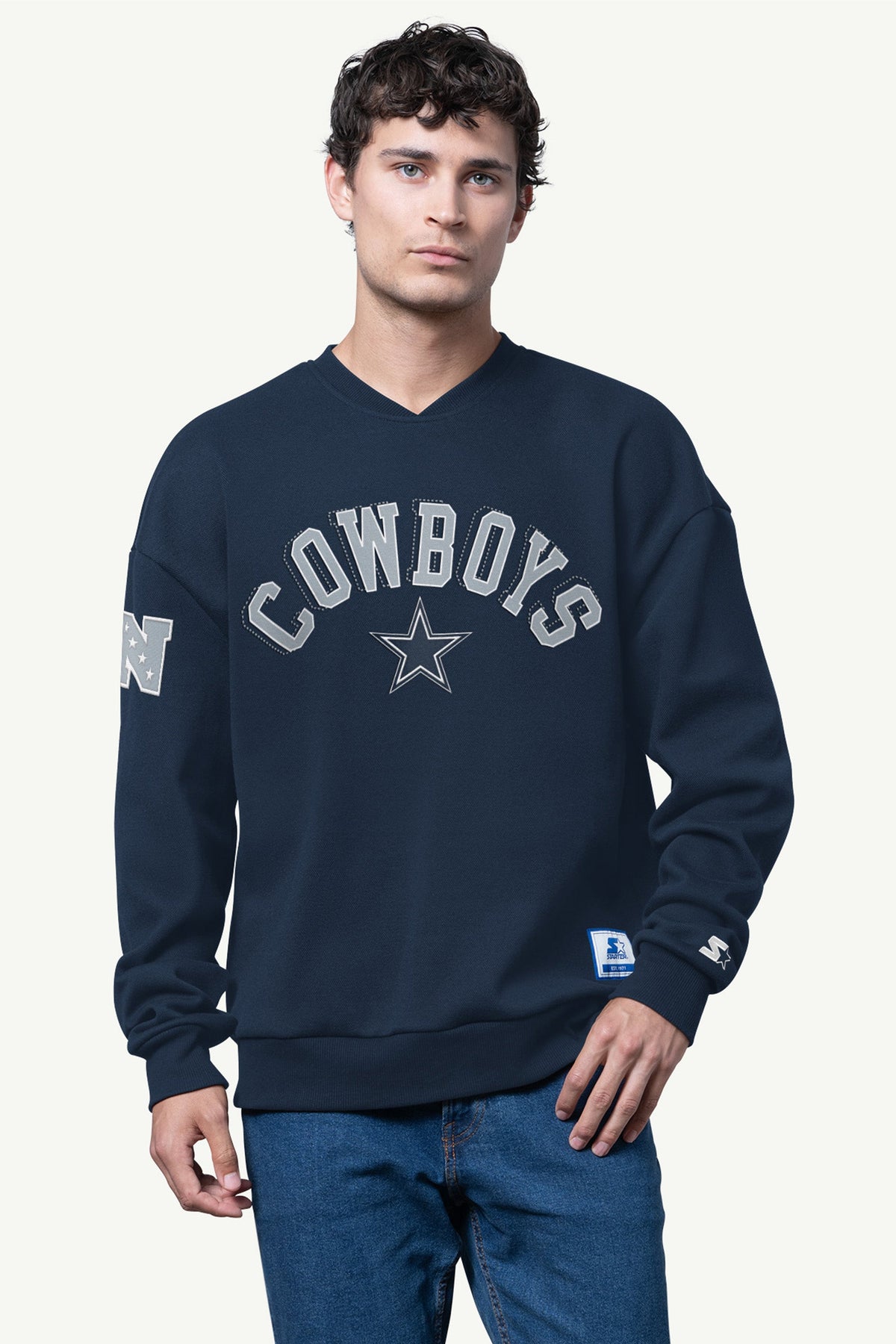 Starter Best Price | MENS DALLAS COWBOYS PIQUE PULLOVER