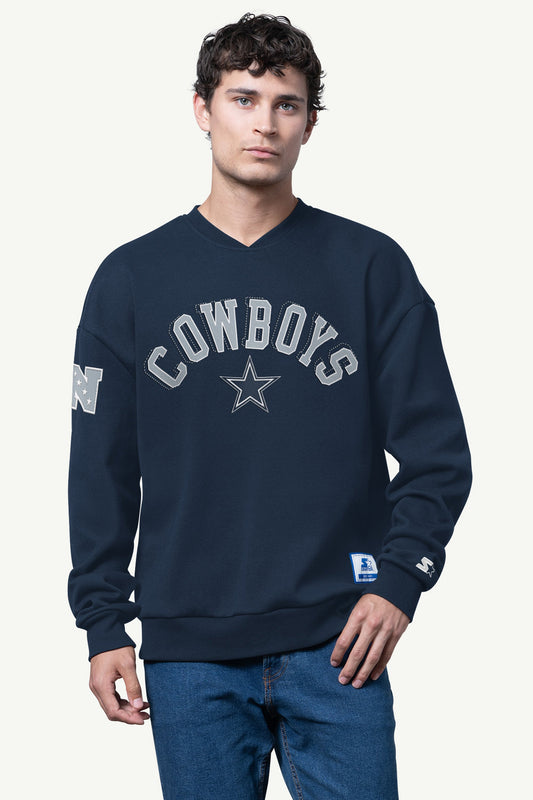 Starter Best Price | MENS DALLAS COWBOYS PIQUE PULLOVER