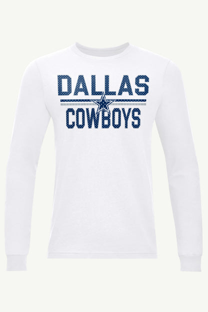 Starter Best Seller | MENS DALLAS COWBOYS MESH LOOK LONG SLEEVE T SHIRT